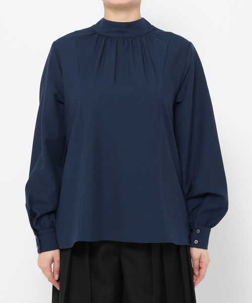 HARE（ハレ）の「2WAYチャイナブラウス(HARE)（シャツ/ブラウス・レディース・ブルー/グリーン/ブラック・FREE）」の18枚目の写真
