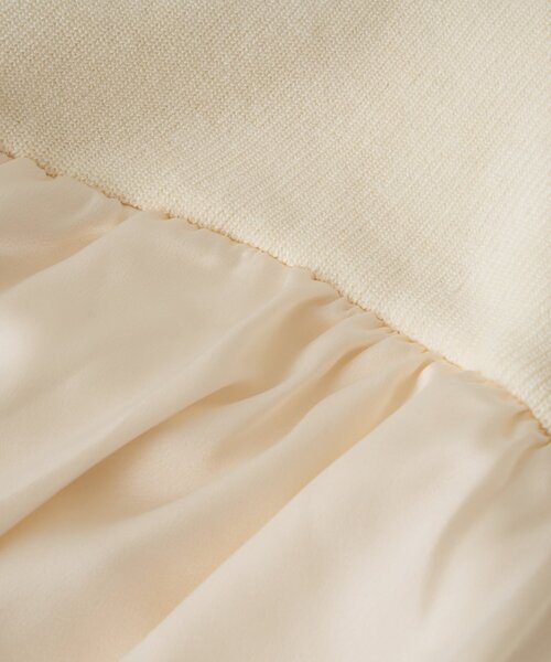 un dix cors（アンディコール）の「《デイリーに活躍》ミドルネックニットプルオーバー（ニット/セーター・レディース・アイボリー/ブラック・FREE）」の10枚目の写真