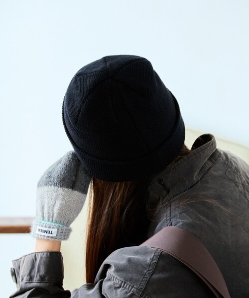 POLeR（ポーラー）の「POLeR × FREAK'S STORE/ポーラー × フリークスストア 別注 BEANIE ワンポイントロゴ ビーニー（ニットキャップ/ビーニー・メンズ・ブラック/ネイビー/オレンジ・ONE SIZE）」の20枚目の写真