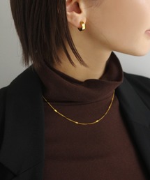 evernavy（エバーネイビー）の「【金属アレルギー対応/サージカルステンレス】ペタルチェーンネックレス（ネックレス）」