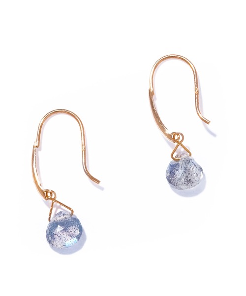 les bon bon】serendip labradorite pierce/セレンディップ