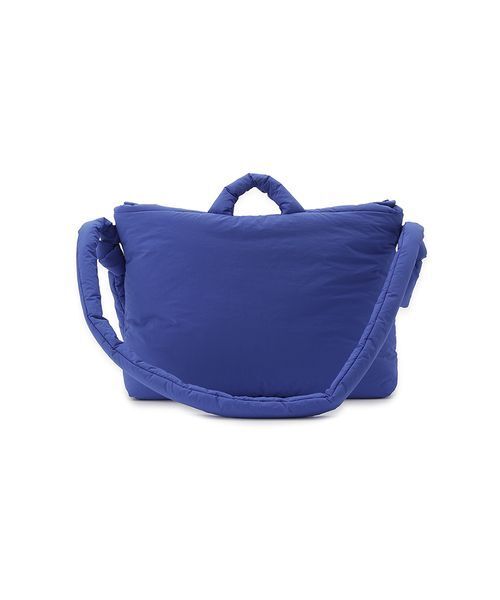 emmi（エミ）の「【限定カラーあり】ナイロンパディングバッグ（ショルダーバッグ・レディース・ブラウン/ピンク/ダークネイビー/イエロー/アイボリー/ライトブルー/シルバー/ブルー・F）」の18枚目の写真