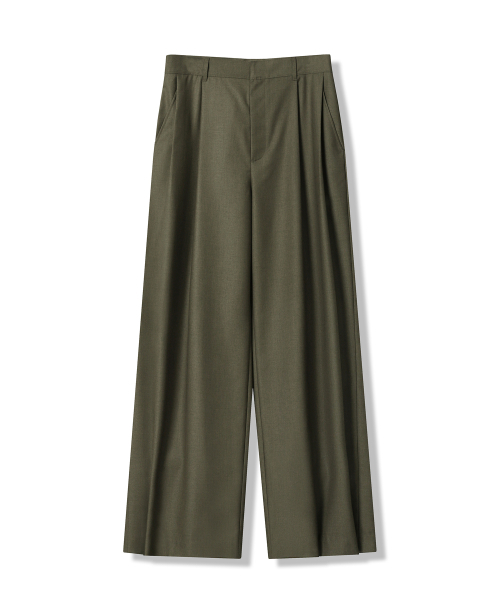AVANDRESS(アバンドレス )の「Two-Tuck Slacks 101 BLACK(スラックス・レディース・ブラック・LARGE/SMALL/MEDIUM)」の8枚目の写真