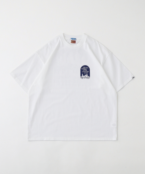 CITY COUNTRY CITY(シティーカントリーシティー)の「CITY COUNTRY CITY × BOOK WORKS T-SHIRT MESSAGE(Tシャツ/カットソー・メンズ・ホワイト/ブラック・SMALL/MEDIUM/LARGE/X-LARGE)」の2枚目の写真
