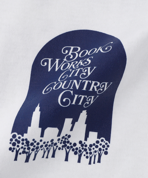 CITY COUNTRY CITY(シティーカントリーシティー)の「CITY COUNTRY CITY × BOOK WORKS T-SHIRT MESSAGE(Tシャツ/カットソー・メンズ・ホワイト/ブラック・SMALL/MEDIUM/LARGE/X-LARGE)」の10枚目の写真