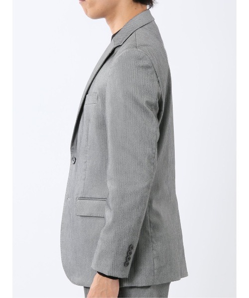セール】【ストレッチ ウォッシャブル】タカキュー 2ボタンジャケット