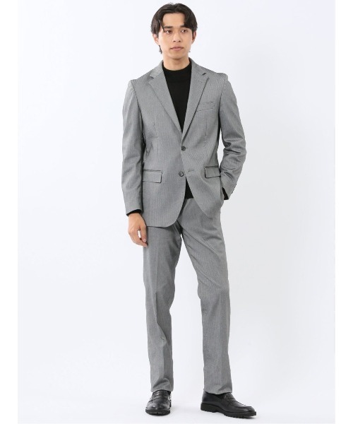 セール】【ストレッチ ウォッシャブル】タカキュー 2ボタンジャケット