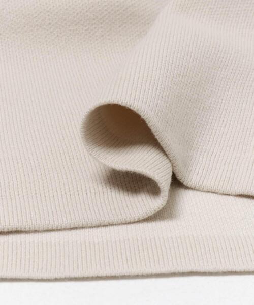 URBAN RESEARCH DOORS（アーバンリサーチドアーズ）の「スウェットライクニットワンピース（ワンピース・レディース・チャコールグレー/ボルドー/ベージュ・FREE）」の14枚目の写真