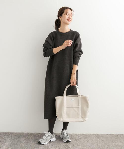 スウェットライクニットワンピース（ワンピース）｜URBAN RESEARCH