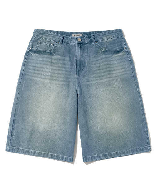 F.ILLUMINATE（フィルミネイト）の「デミジウォッシュドデニムショーツ-スカイブルー（その他パンツ・レディース・その他・SMALL/MEDIUM）」の2枚目の写真