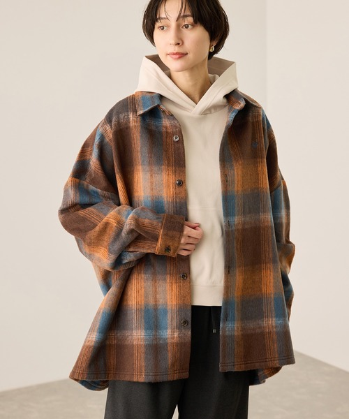 BEVERLY HILLS POLO CLUB・WEB限定】シャギーチェックシャツ（シャツ