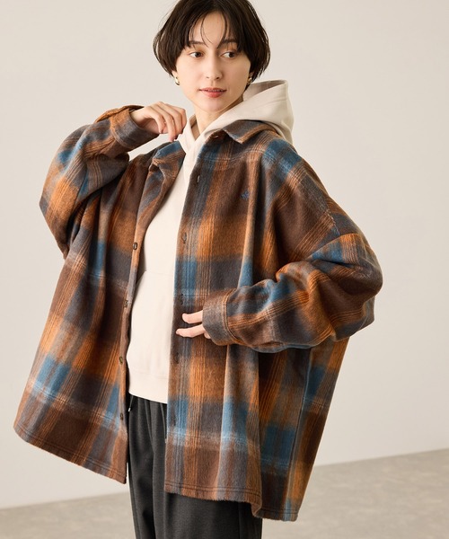 セール】【BEVERLY HILLS POLO CLUB・WEB限定】シャギーチェックシャツ