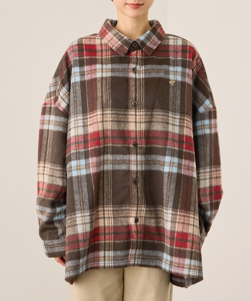 セール】【BEVERLY HILLS POLO CLUB・WEB限定】シャギーチェックシャツ
