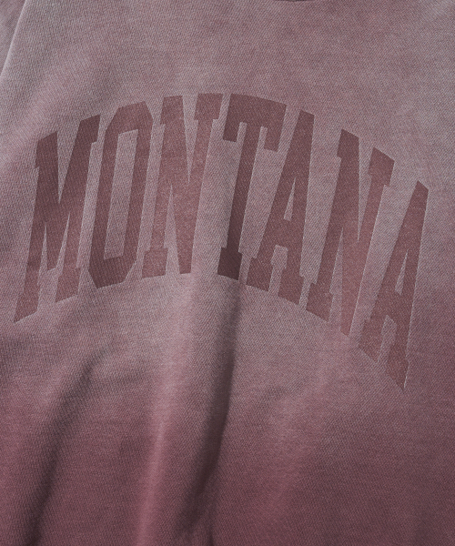 OUTSTANDING(アウトスタンディング)の「V.S.C SWEAT(MONTANA)_WINE(スウェット・メンズ・その他・SMALL/MEDIUM/LARGE)」の4枚目の写真