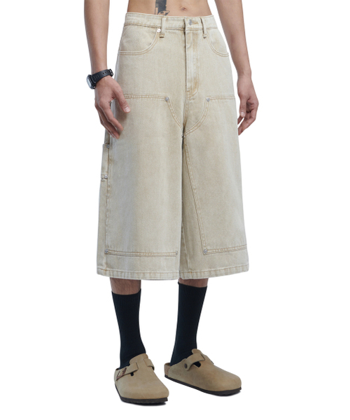 NOMANUAL(NOMANUAL)の「C.D.L BERMUDA PANTS - SAND(その他パンツ・レディース・その他・SMALL/MEDIUM/LARGE)」の1枚目の写真