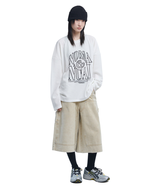 NOMANUAL(NOMANUAL)の「C.D.L BERMUDA PANTS - SAND(その他パンツ・レディース・その他・SMALL/MEDIUM/LARGE)」の18枚目の写真