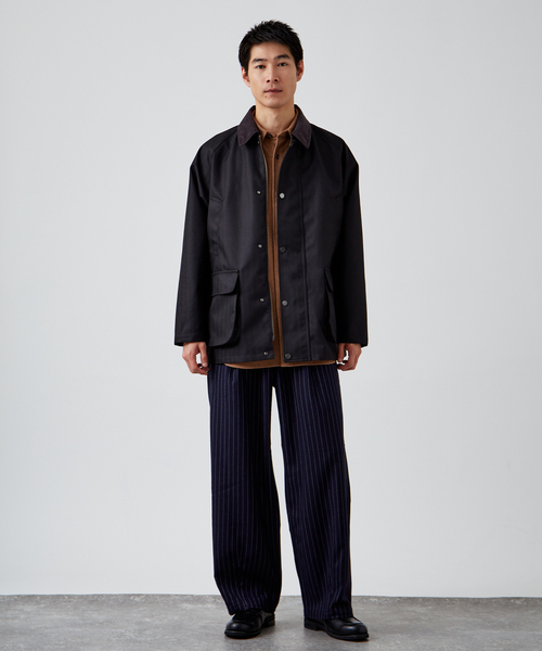 B.C STOCK(ベーセーストック)の「ファンクション フィルムブルゾン(ブルゾン・メンズ・ブラック/ブラウン・MEDIUM/LARGE)」の3枚目の写真