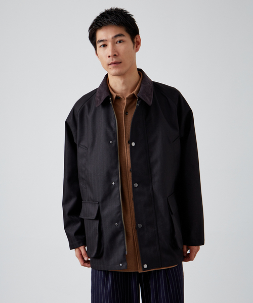 B.C STOCK(ベーセーストック)の「ファンクション フィルムブルゾン(ブルゾン・メンズ・ブラック/ブラウン・MEDIUM/LARGE)」の4枚目の写真