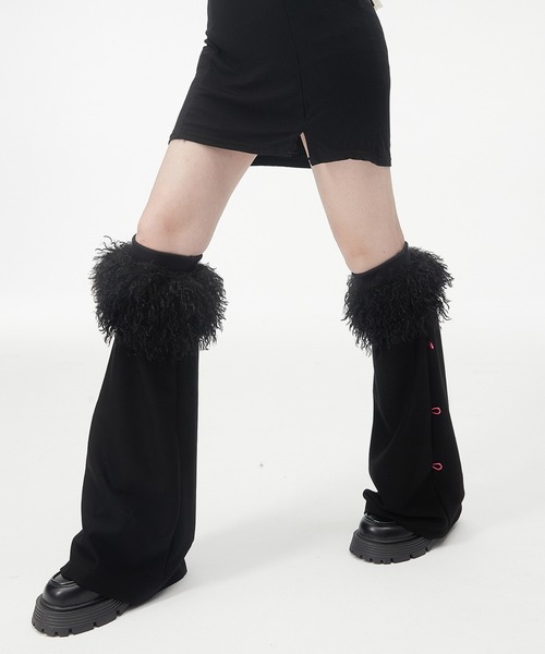 キューティーフラッシュ　レッグカバー　ガーター　レッグウォーマー　ウ1 受注制【Never mind the XU】flare leg warmer (4color) / 【ネバー