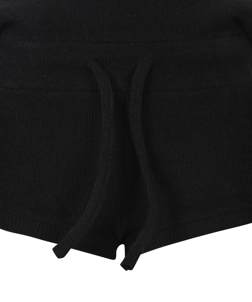 GILAARCHIVE(ギラアーカイブ)の「BOLD LOGO POCKET KNIT SHORTS_BLACK(その他パンツ・レディース・ブラック・FREE)」の7枚目の写真