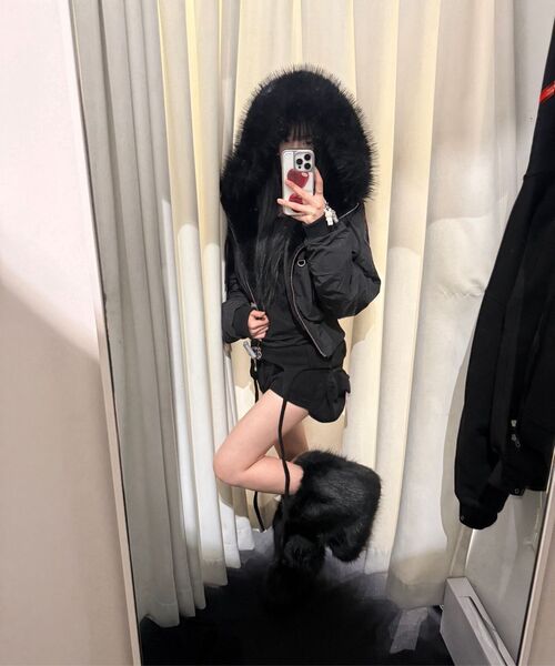 GILAARCHIVE(ギラアーカイブ)の「BOLD LOGO POCKET KNIT SHORTS_BLACK(その他パンツ・レディース・ブラック・FREE)」の19枚目の写真