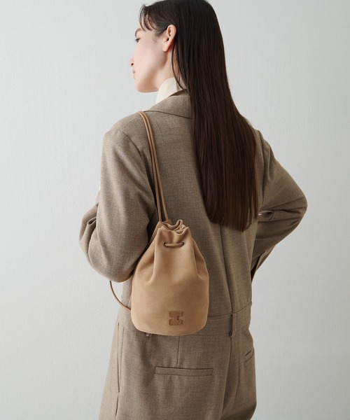 IACUCCI(イアクッチ)の「リド ドロストSD SUEDE(ショルダーバッグ・レディース・サンドベージュ・FREE)」の7枚目の写真