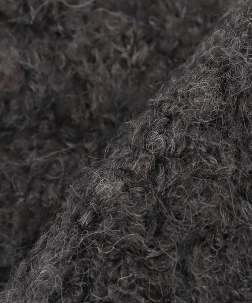 B.C STOCK（ベーセーストック）の「ウール混フライトキャップ（キャップ・レディース・ブラック/チャコールグレー/ホワイト・FREE）」の8枚目の写真