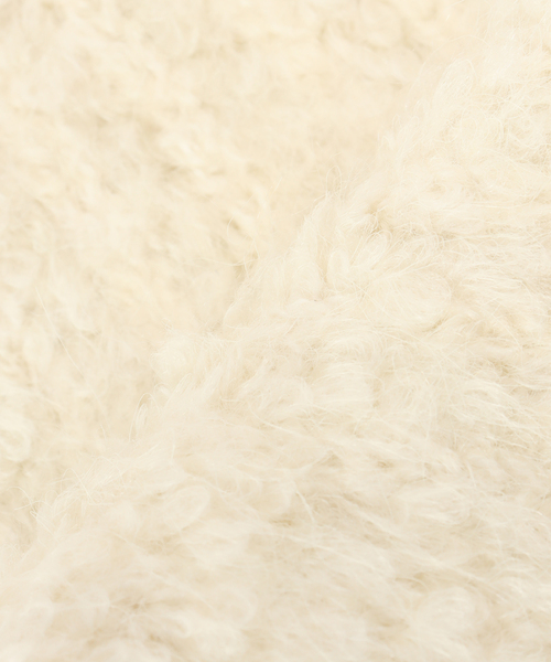 B.C STOCK（ベーセーストック）の「ウール混フライトキャップ（キャップ・レディース・ブラック/チャコールグレー/ホワイト・FREE）」の9枚目の写真