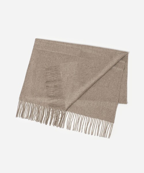 BEAUTY&YOUTH UNITED ARROWS（ビューティーアンドユースユナイテッドアローズ）の「カシミヤ メランジ ストール（ストール/ショール・レディース・モカ/グレー系/ライトピンク・FREE）」の12枚目の写真