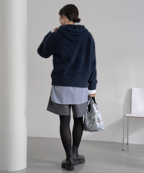 セール】FLUFFYフーディー（ニット/セーター）｜IENA（イエナ）の