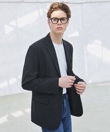 SUARE（スアレ）の「ネイチャーシングルブレザーブラック（テーラードジャケット）」