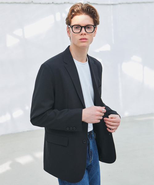SUARE(スアレ)の「ネイチャーシングルブレザーブラック(テーラードジャケット・メンズ・その他・LARGE/MEDIUM/X-LARGE)」の1枚目の写真