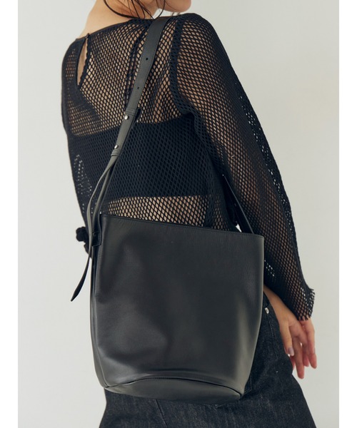 Ungrid（アングリッド）の「レザーショルダーバッグ（ショルダーバッグ・レディース・ブラック・FREE）」の22枚目の写真