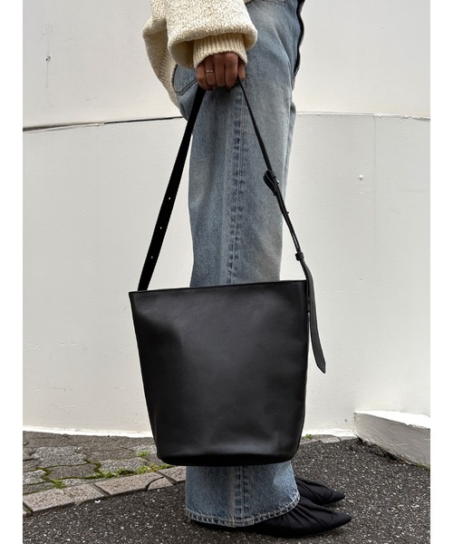 Ungrid（アングリッド）の「レザーショルダーバッグ（ショルダーバッグ・レディース・ブラック・FREE）」の14枚目の写真