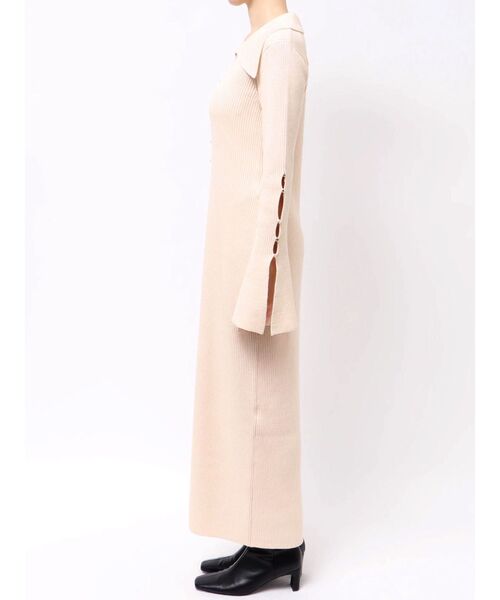 LAGUNAMOON（ラグナムーン）の「ビックカラーメタルボタンワンピース（ワンピース・レディース・ブラック/アイボリー/ブラウン・MEDIUM/SMALL）」の16枚目の写真