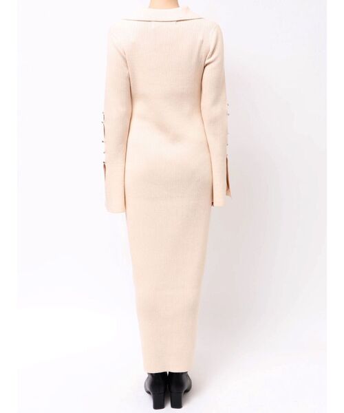 LAGUNAMOON（ラグナムーン）の「ビックカラーメタルボタンワンピース（ワンピース・レディース・ブラック/アイボリー/ブラウン・MEDIUM/SMALL）」の17枚目の写真