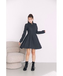 MISTREASS（ミストレアス）の「High Neck F&F Wool Coat Dress（その他アウター）」