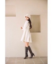 MISTREASS（ミストレアス）の「High Neck F&F Wool Coat Dress（その他アウター）」