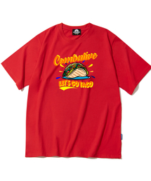 タコチル グラフィックTシャツ - レッド