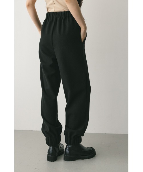 STYLEMIXER(スタイルミキサー)の「ヘムギャザーフォルムパンツ(スウェットパンツ・レディース・グレー/ブラック・SMALL/MEDIUM)」の7枚目の写真