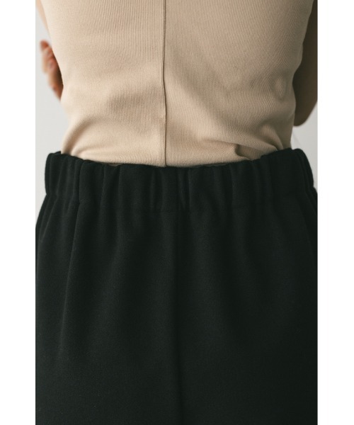 STYLEMIXER(スタイルミキサー)の「ヘムギャザーフォルムパンツ(スウェットパンツ・レディース・グレー/ブラック・SMALL/MEDIUM)」の9枚目の写真