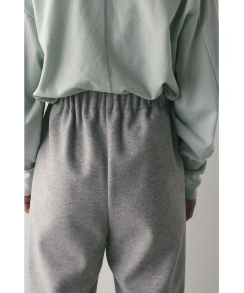 STYLEMIXER(スタイルミキサー)の「ヘムギャザーフォルムパンツ(スウェットパンツ・レディース・グレー/ブラック・SMALL/MEDIUM)」の18枚目の写真