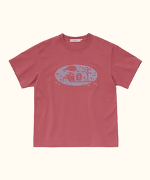 COTTE（コッテ）の「ピクセルピクニックTシャツ（インディピンク）（Tシャツ/カットソー）」