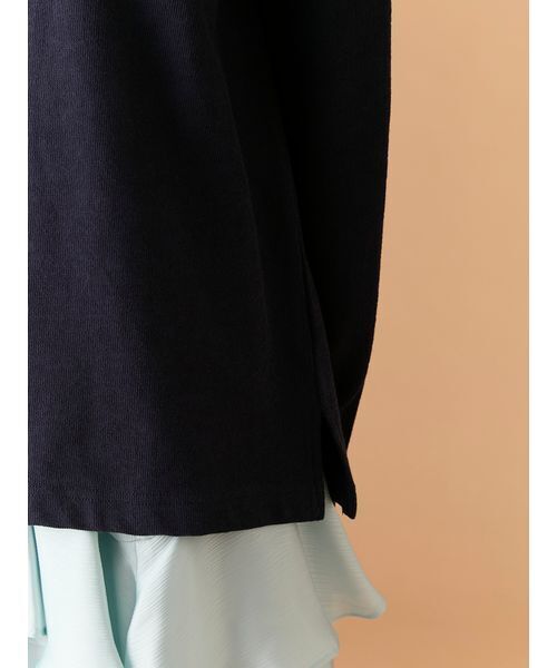 LILY BROWN(リリーブラウン)の「フラワーネームトップス(Tシャツ/カットソー・レディース・ホワイト/ネイビー/ピンク・F)」の11枚目の写真
