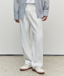 DECET（デケト）の「[Summer Ver]2Pleats Wide Jeans DCPT005Ivory（デニムパンツ・レディース）」