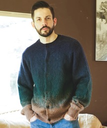 MR.OLIVE | 【MR.OLIVE】GRADATION MOHAIR KNIT /6-BUTTON CARDIGAN(ニット/セーター)