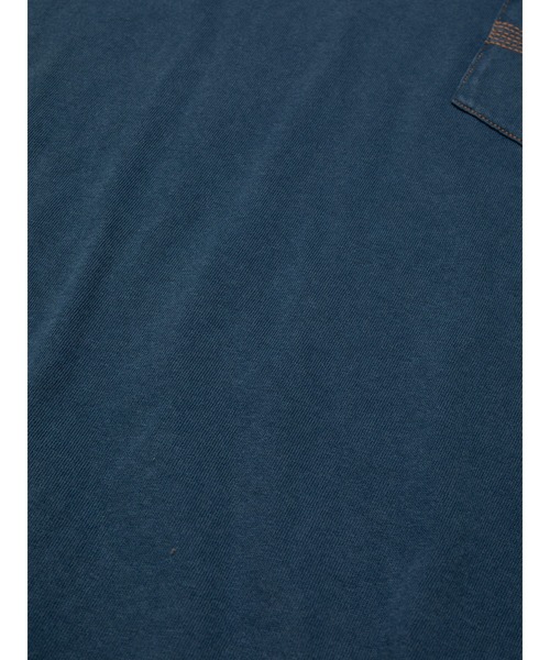 Nudie Jeans(ヌーディージーンズ)の「Nudie Jeans/ヌーディージーンズ Ricky Pocket T-Shirt / ポケットTシャツ / Washed Blue(Tシャツ/カットソー・メンズ・ブルー・S/M/L/XL)」の7枚目の写真