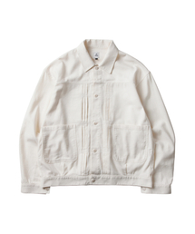 DGRE（ディグレ）の「Silk Neop Blouse Jacket Cream（デニムジャケット）」