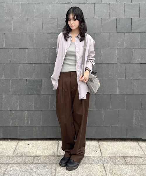 ANOTHER OFFICE WOMEN(アナザー オフィス ウーマン)の「w. Scoop Neck Tank (Heather Gray)(Tシャツ/カットソー・レディース・その他・FREE)」の6枚目の写真