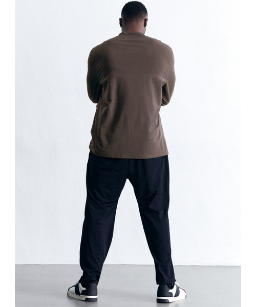 AIRIT(アイリット)の「ソフトウームモックネックLS AM1173 BR(Tシャツ/カットソー・メンズ・ブラウン・3XL/X-LARGE/5XL)」の4枚目の写真